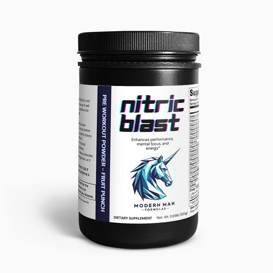 Nitric Blast Pre-Workout Powder (Fruit Punch)