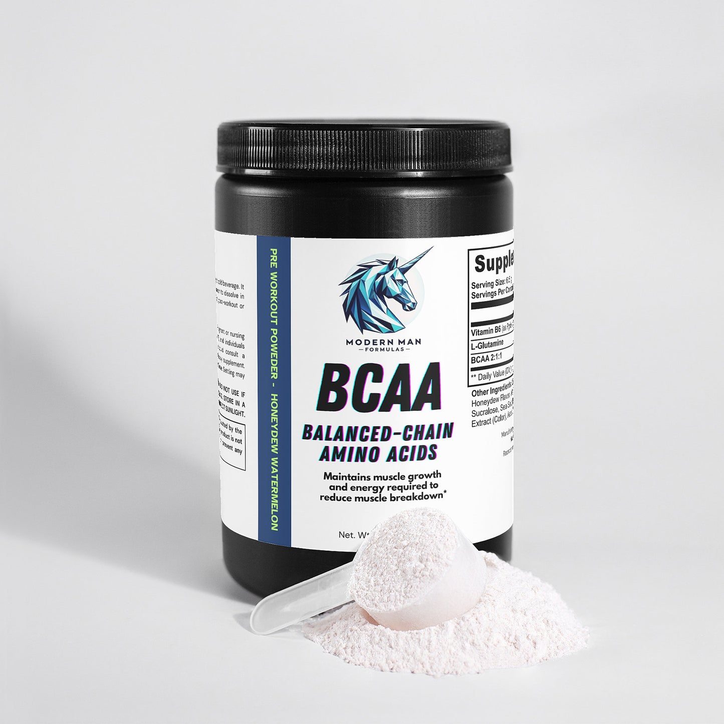 BCAA Post Workout Powder - Honeydew Watermelon