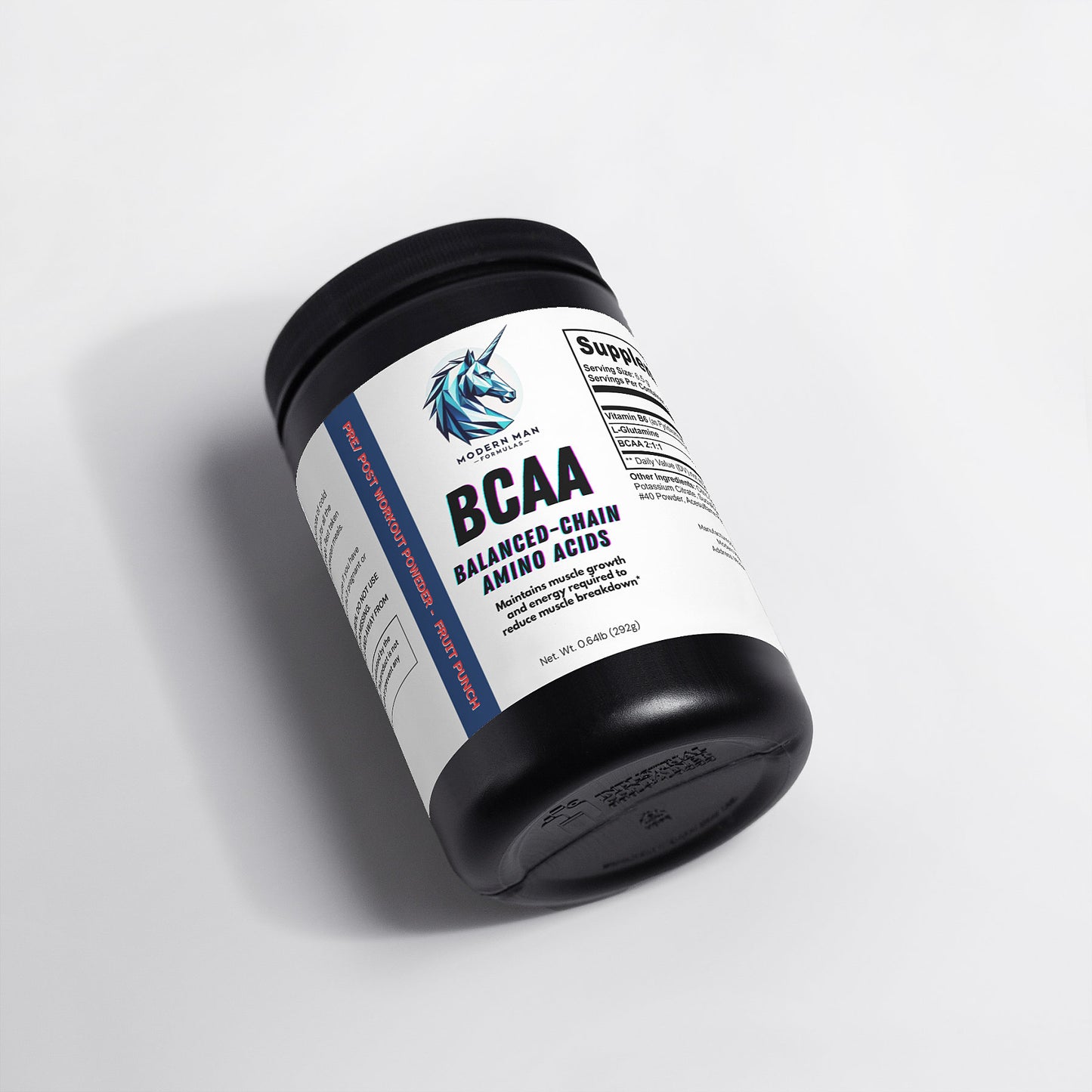 Balanced-Chain Amino Acids BCAA Shock Powder - Fruit Punch