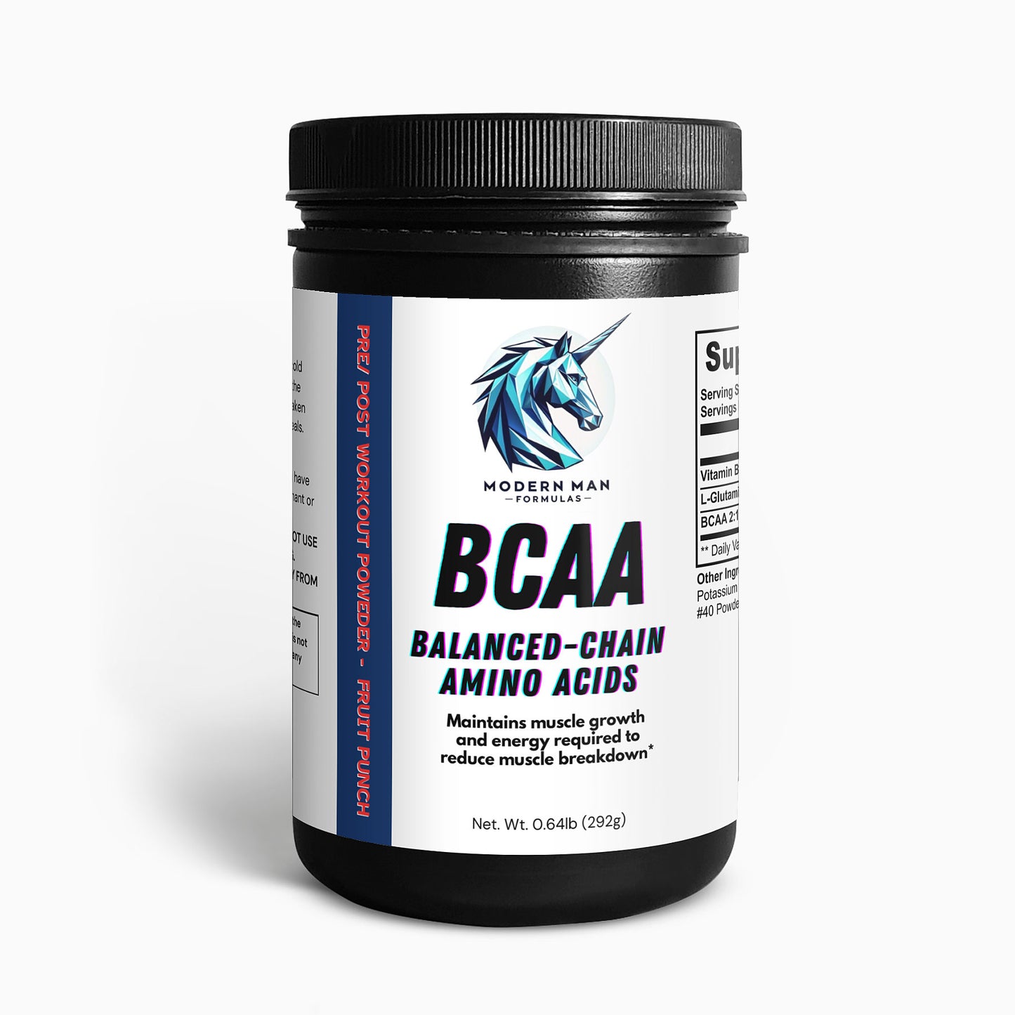 Balanced-Chain Amino Acids BCAA Shock Powder - Fruit Punch